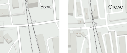 Новое оформление на геопортале RuMap